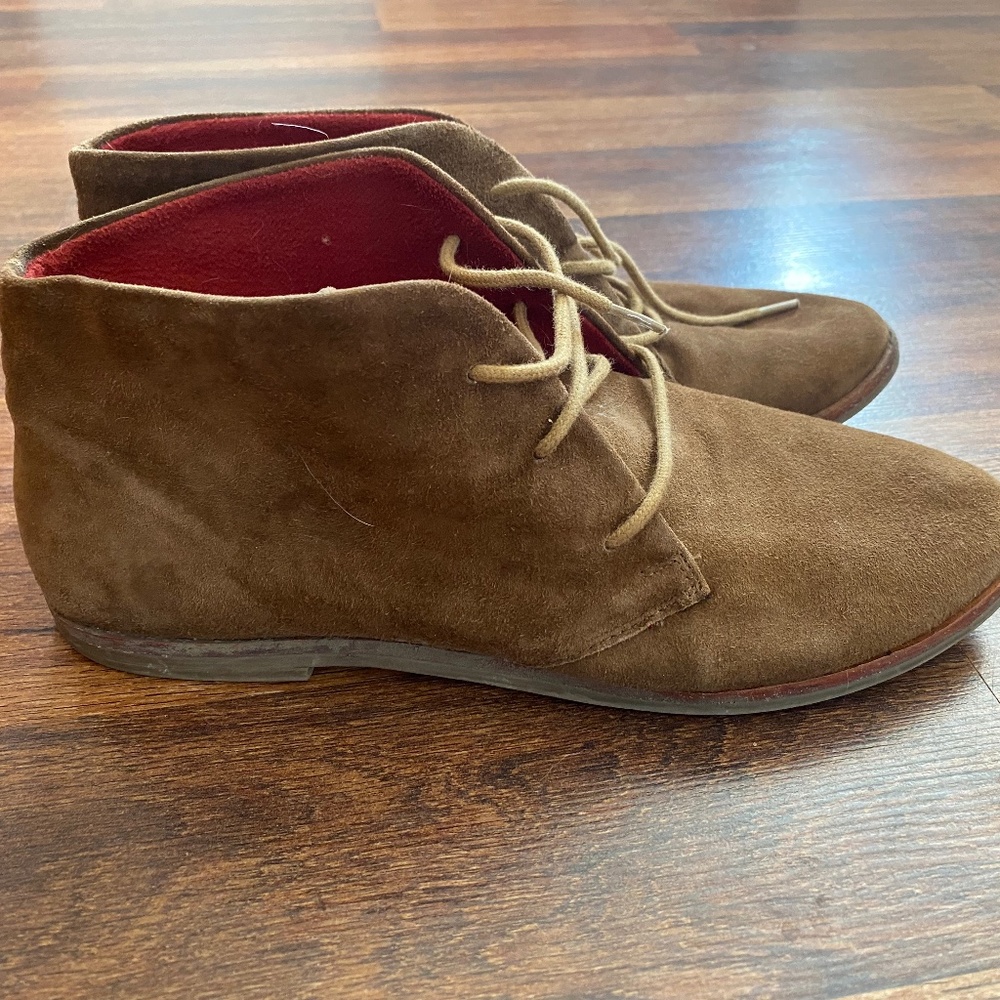 Women's Camel-Colored Booties